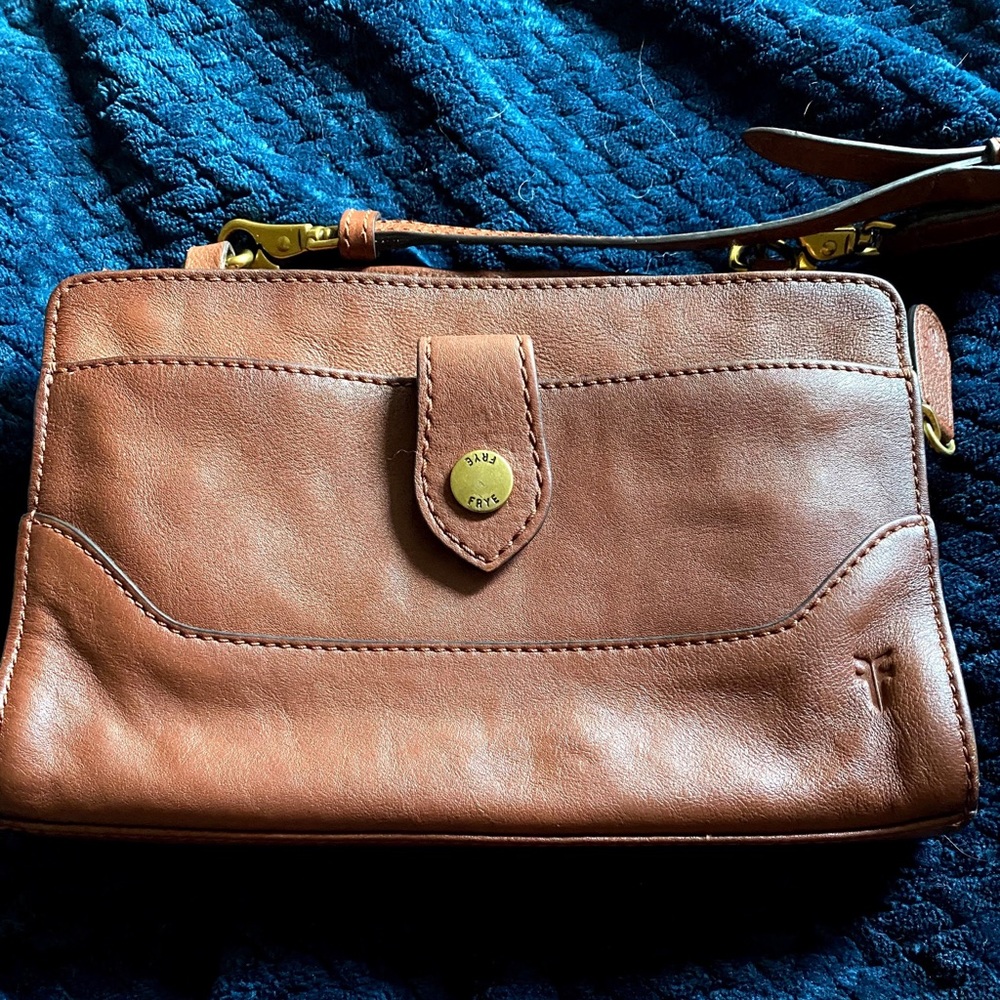 Frye Lucy Leather Crossbody
